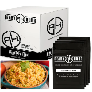 Ready Hour Southwest Savory Rice Case Pack (32 servings, 4 pk)